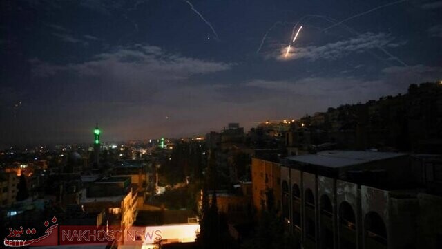 مقابله پدافند هوایی ارتش سوریه مقابل متخاصم در ریف دمشق