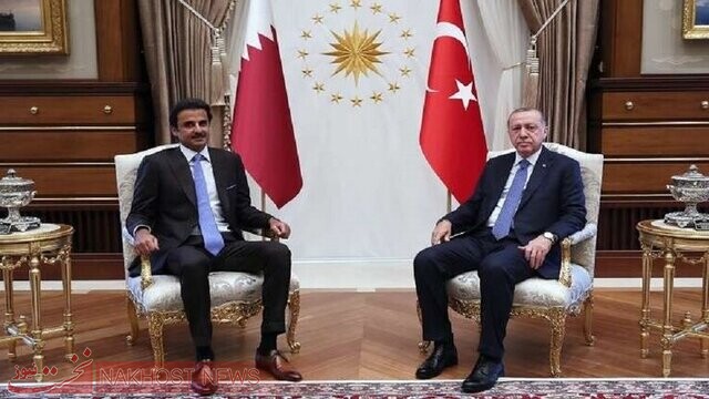 دیدار اردوغان با امیر قطر بدون حضور رسانه‌ها