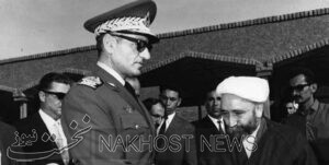 خواندنی‌های تاریخ| عکس منتشرنشده دیدار رهبر دراویش گنابادی با محمدرضا پهلوی