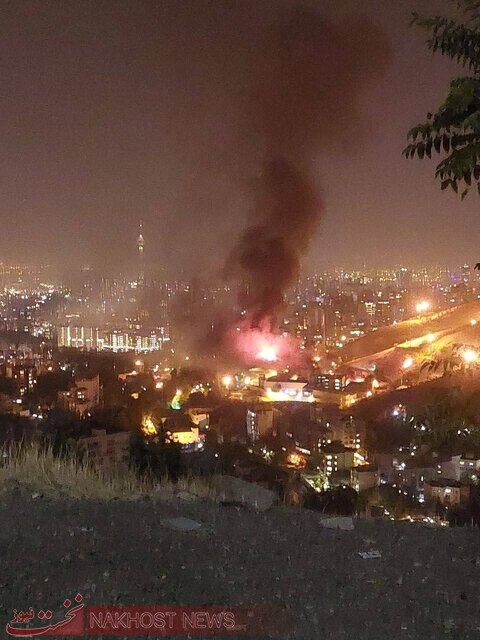 آتش‌سوزی و درگیری در زندان اوین تهران