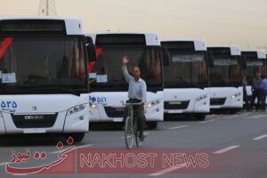 ورود ۷دستگاه اتوبوس جدید به ناوگان اتوبوسرانی مشهد