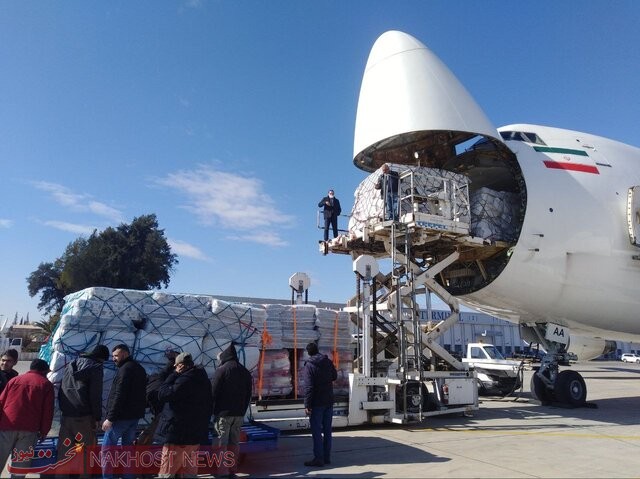ارسال کمک‌های انسان دوستانه ایران برای زلزله‌زدگان «لاذقیه»