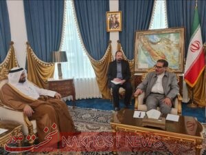دیدار وزیر مشاور در امور خارجی دولت قطر با دریابان شمخانی