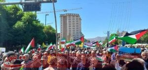 طنین فریاد “فلسطین تنها نیست” در مشهد