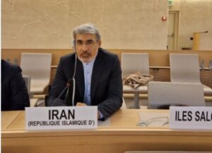 تاکید سفیر ایران در ژنو بر مسئولیت جامعه بین‌المللی برای پایان دادن به اشغال سرزمین‌های فلسطین