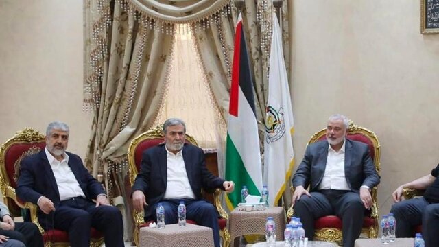 دیدار هیات‌های حماس و جهاد اسلامی در قاهره درباره مسایل ملی فلسطین