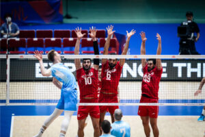 شکست والیبال ایران از اسلوونی