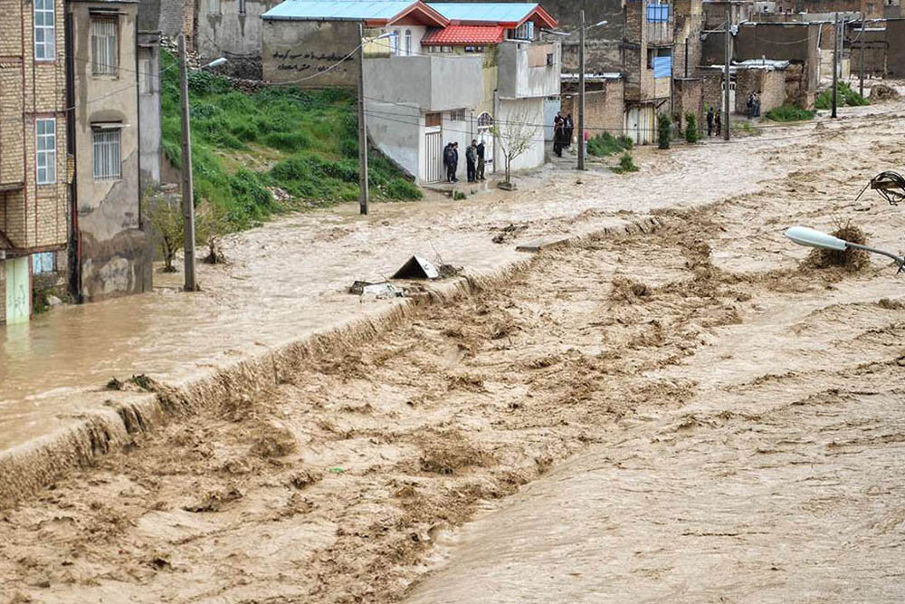 بارش شدید ۳۳ میلی متری باران و جاری شدن سیلاب در سیستان و بلوچستان