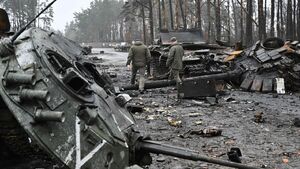 ضد حمله اوکراین در میادین مین روسیه به گِل نشست