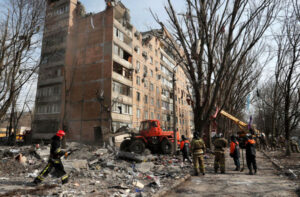 اوکراین این شهر را بمباران کرد