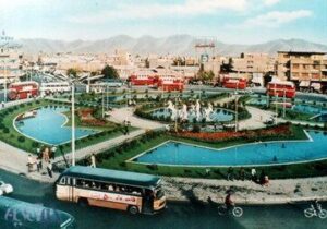 تصویری زیرخاکی از میدان امام حسین در دهه ۴۰