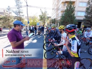 مسابقه دوچرخه سواری دور حذفی جام پای در مشهد برگزار شد عکس