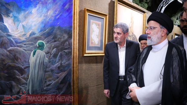 بازدید رئیسی از نمایشگاه صنایع دستی استان فارس
