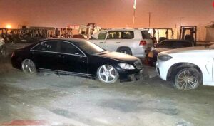 وضعیت خودروهای توقیفی در انبار تملیکی هرمزگان