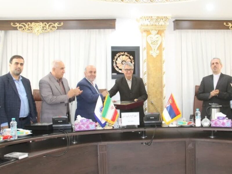 معاون اقتصادی مازندران با سفیر صربستان در ایران دیدار کرد