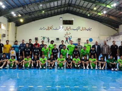 برگزاری دیدار تدارکاتی تیم هندبال سرخس در مشهد