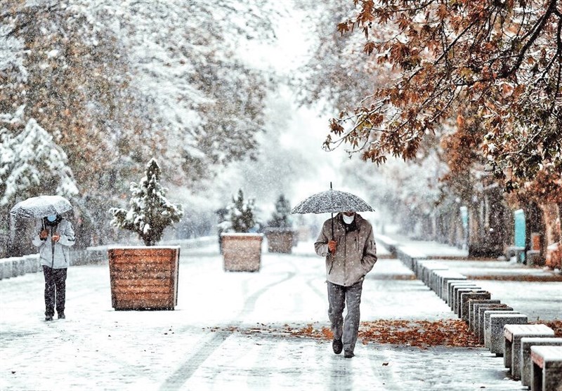 باران و برف ایران را در بر می‌گیرد