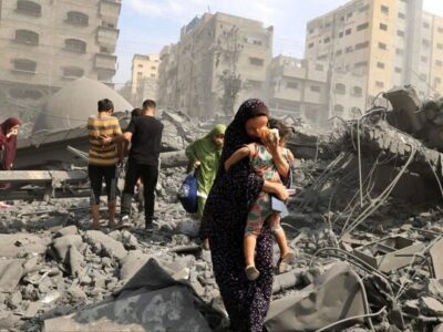طی یک روز صدها شهید در حملات اشغالگران علیه غزه