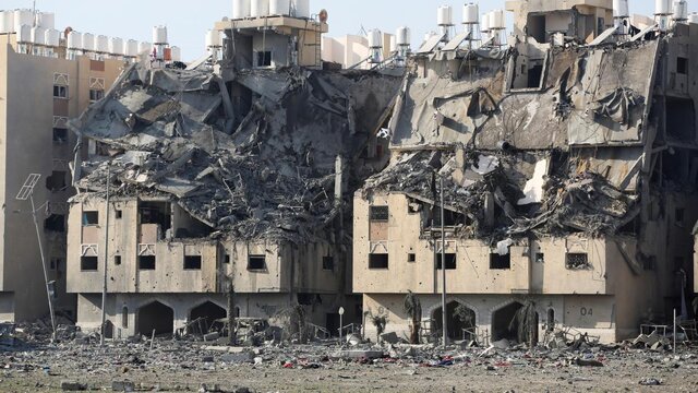مناطق مسکونی جنوب غزه زیر آتش اشغالگران