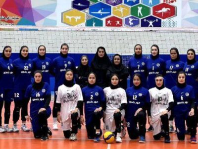 صعود تیم والیبال بانوان مهر رضوی مشهد
