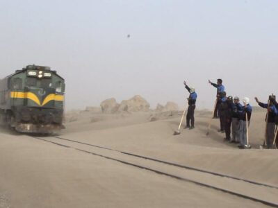 تردد قطارها در مسیر ریلی مشهد- سرخس از سرگرفته شد