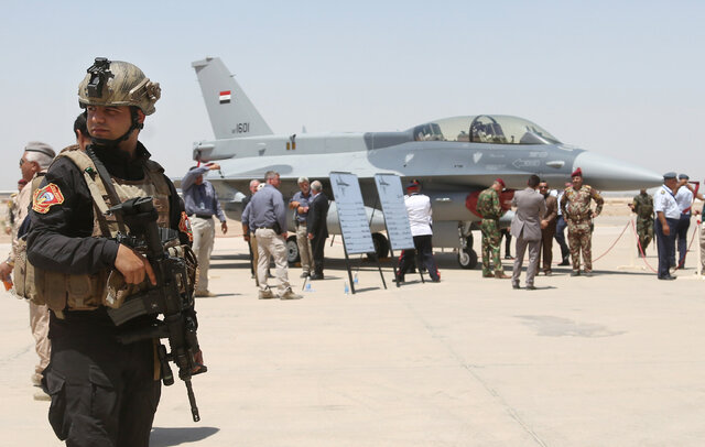 حملات هوایی ارتش عراق به مخفیگاه‌های داعش