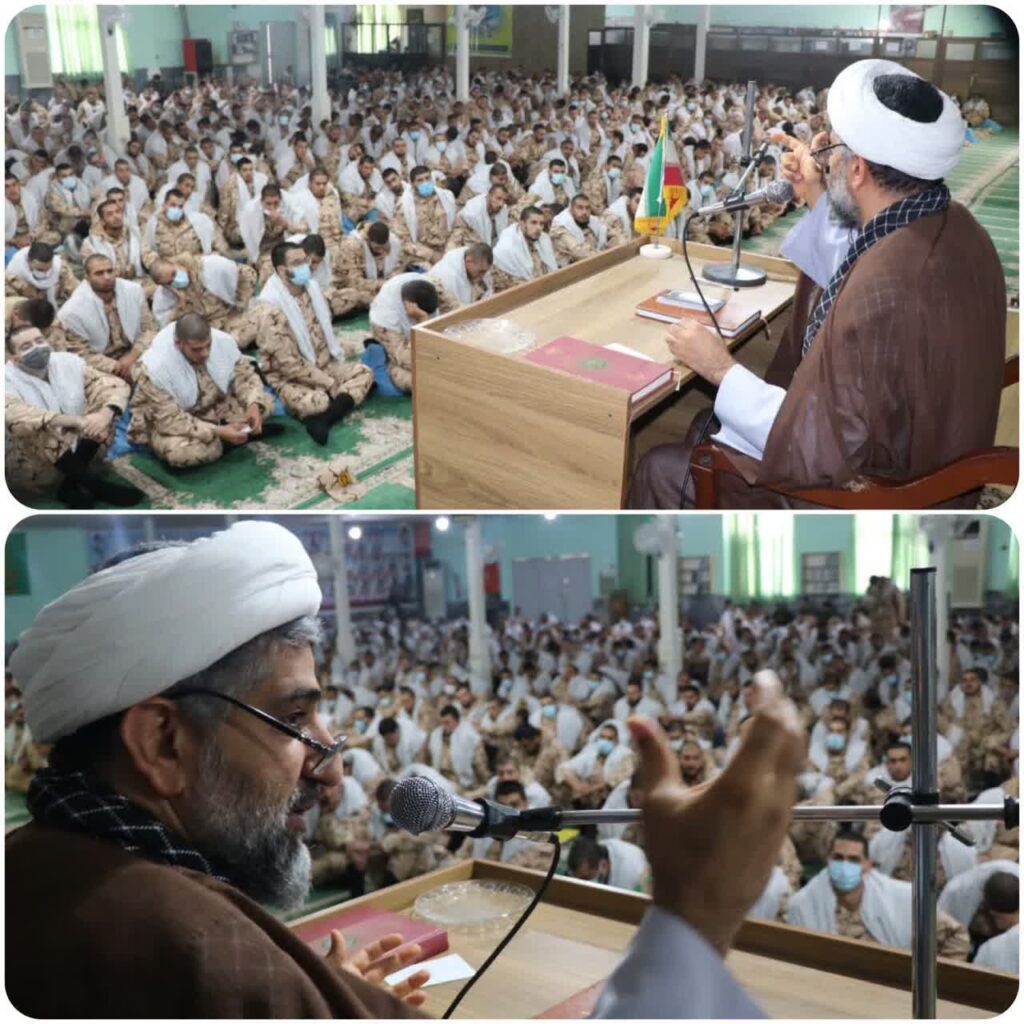 برگزاری کلاس حقوقی در جمع سربازان پادگان المهدی