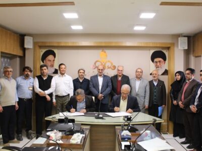 امضای تفاهم نامه بین پالایشگاه هاشمی نژاد و دانشگاه مشهد