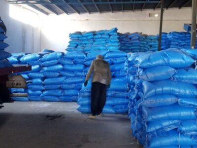 توزیع بیش از 4 تن کود شیمیایی در کشاورزان محموآبادی