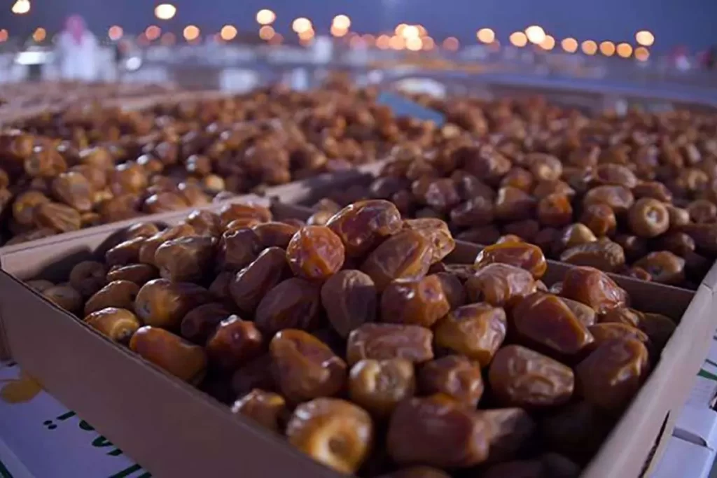 ذخیره‌سازی ۹۰۰ تن خرما برای ماه رمضان
