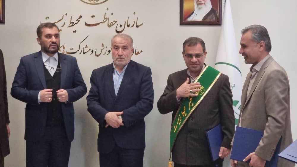 فرماندار بهشهر، سفیر سازمان حفاظت محیط زیست شد