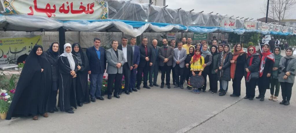 افتتاح نمایشگاه گل و گیاه و صنایع دستی شهرداری رویان
