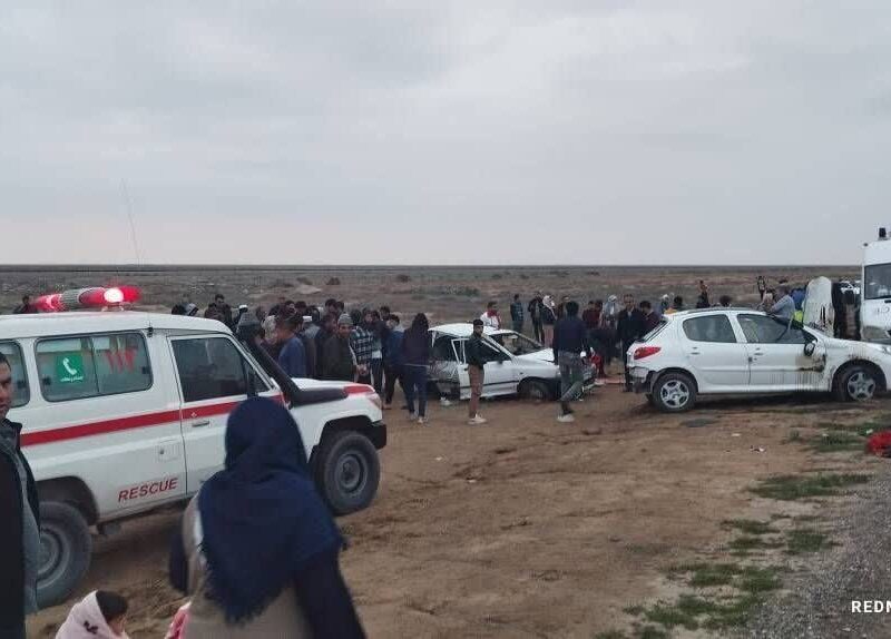 4 کشته در برخورد پژو با پراید در شهرستان نوشهر