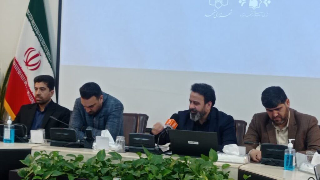 نشست خبری معاون شهردار و رییس سازمان فرهنگی و اجتماعی شهرداری مشهد