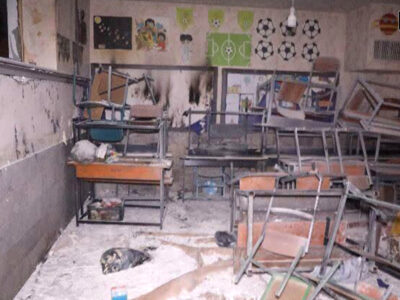 انفجار یک مدرسه در مشهد