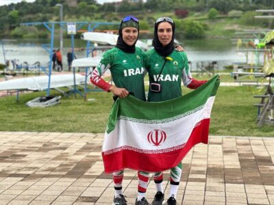 دختران قایقران ایران تاریخ‌سازی کردند