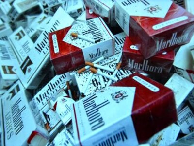 کشف بیش از 30 هزار نخ سیگار خارجی قاچاق در بابل