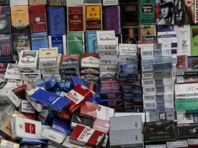 کشف سیگار و نوشیدنی های میلیاردی قاچاق در چالوس