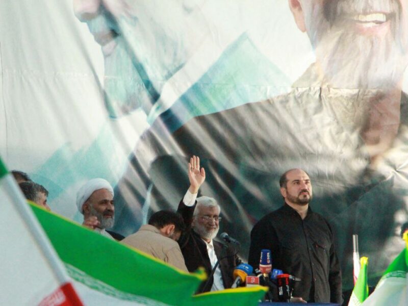 تصاویر سخنرانی سعید جلیلی در جمع حامیان خود در مشهد