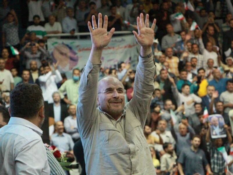 تصاویرسخنرانی محمد باقر قالیباف در جمع حامیان خود در مشهد