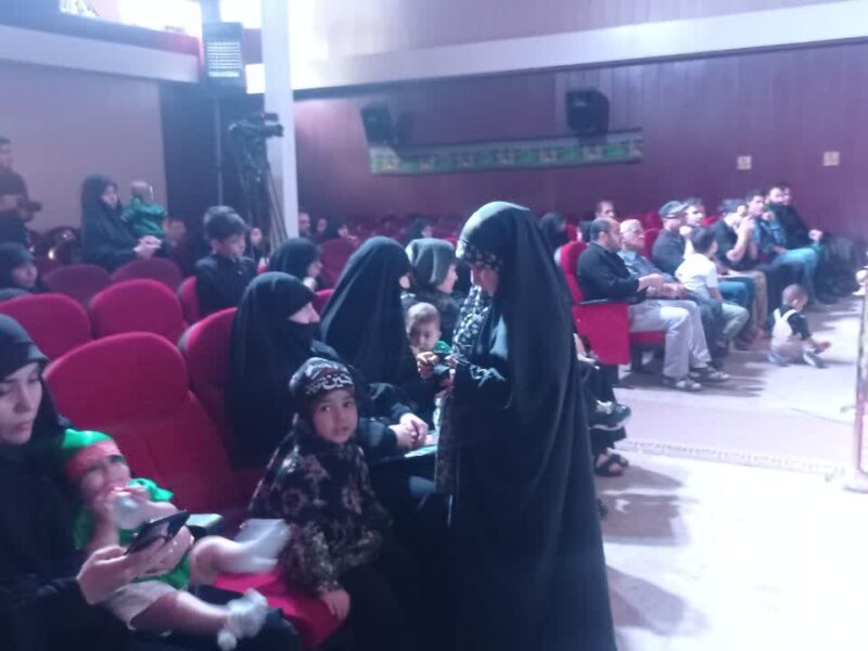 مراسم سوگواری شیرخوارگان حسینی برگزار شد