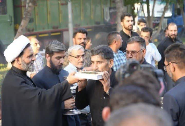 اعزام کاروان تدارکاتی موکب امام رضا(ع) به کربلا