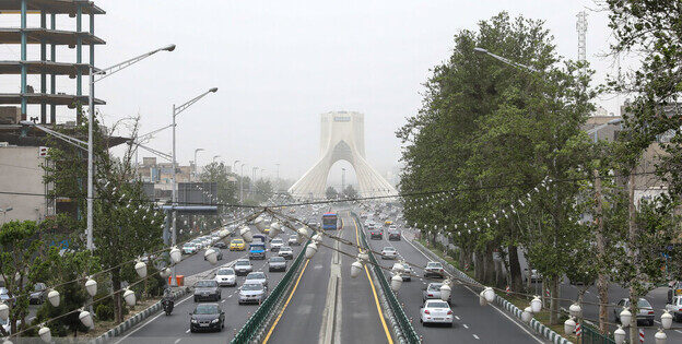 تداوم وضعیت نارنجی هوای تهران