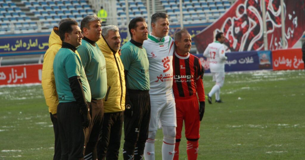 حاشیه های قبل از بازی تیم ملی ۹۸ با منتخب خراسان