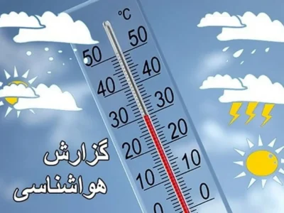 پیش‌بینی وضعیت آب‌وهوا تا آخر هفته