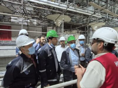 بررسی نهایی تونل فاز اول خط ۳ قطار شهری مشهد