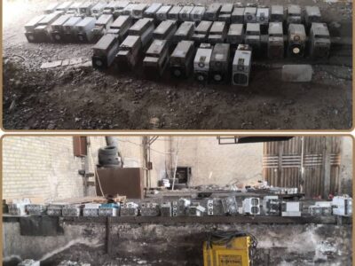 کشف ۷۰ دستگاه ماینر در یک کارخانه صنعتی مشهد