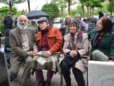 مراسم یاد و خاطره هنرمندان در بهشت رضا(ع) مشهد برگزار شد