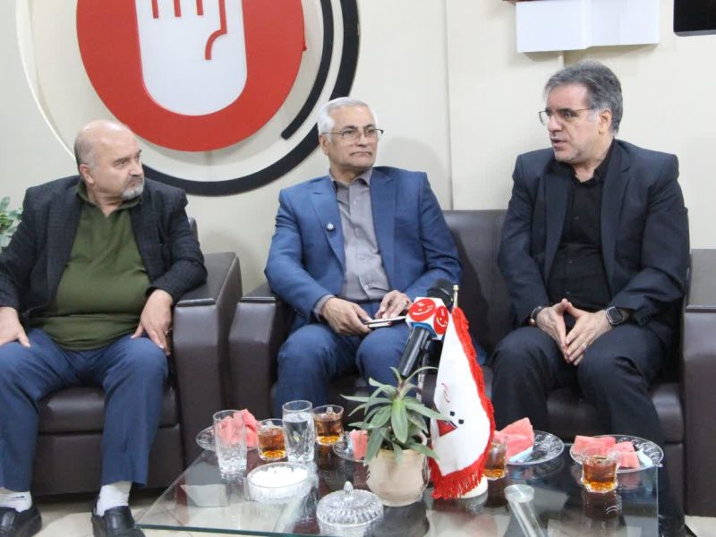 حضور معاون امنیتی استانداری خراسان رضوی در موسسه مطبوعاتی رسانه گستر نخست