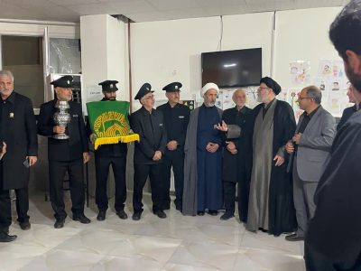 موسسه توان‌گستران پردیس میزبان پرچم‌های متبرک حرم‌های اهل بیت علیهم‌السلام و خادمان آستان قدس رضوی شد